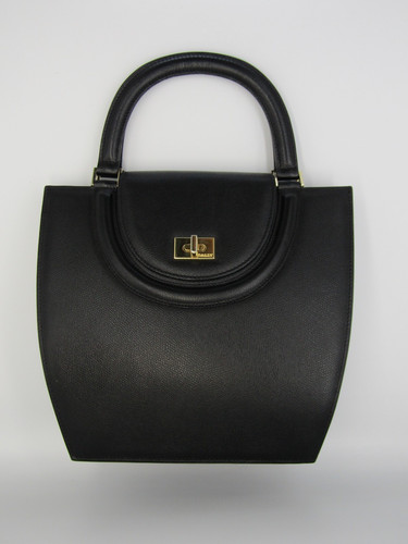 Vintage bally black textured - vintage,